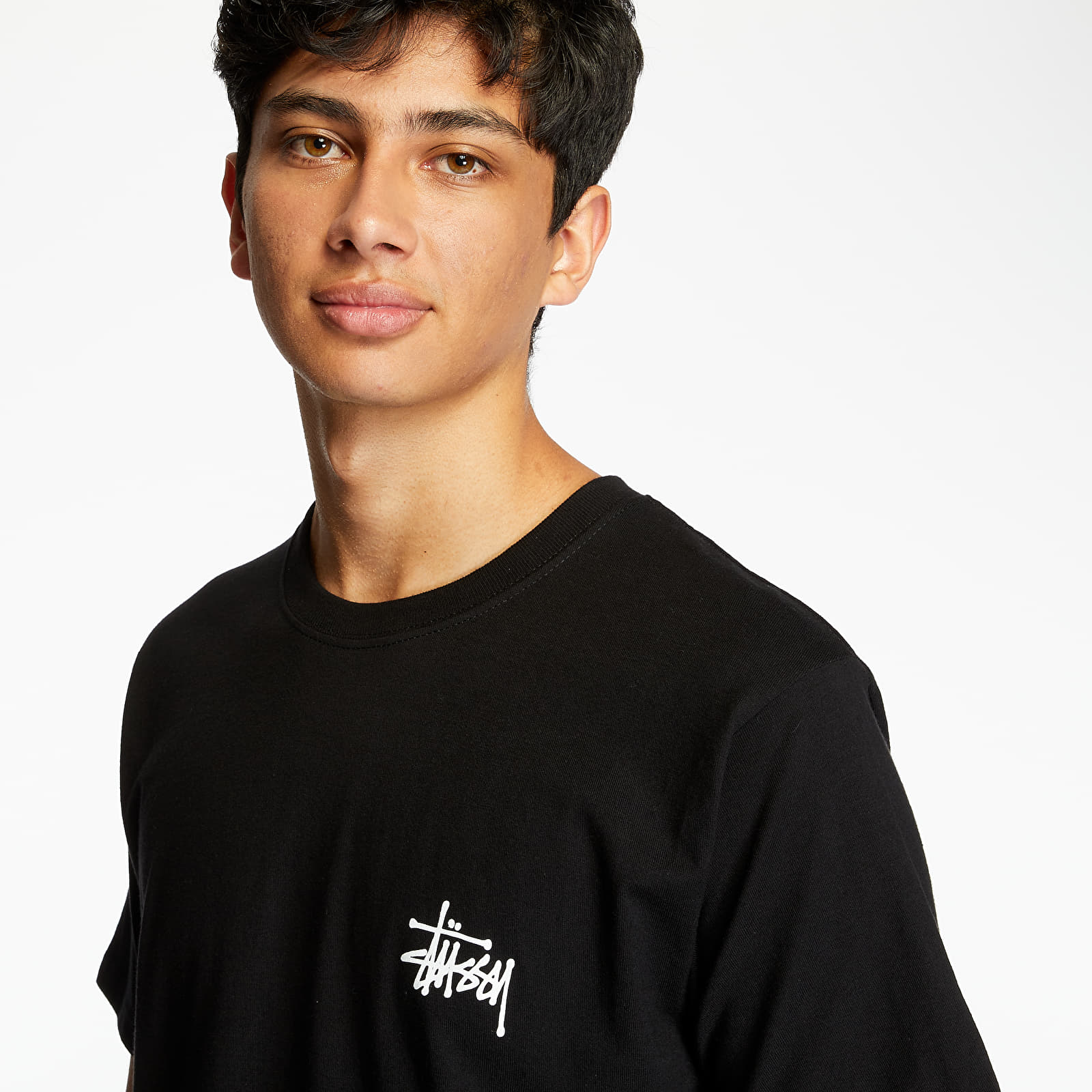 T-shirts Stüssy Basic Tee Black