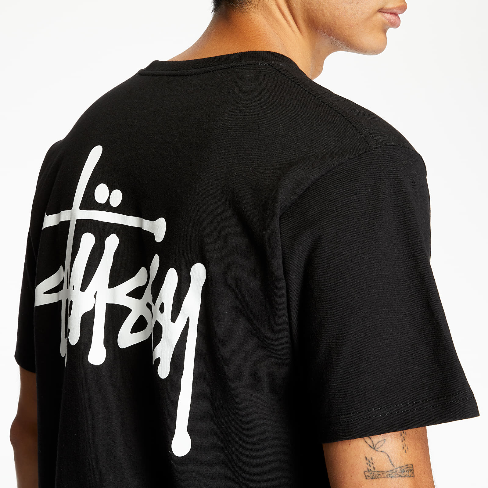T-shirts Stüssy Basic Tee Black
