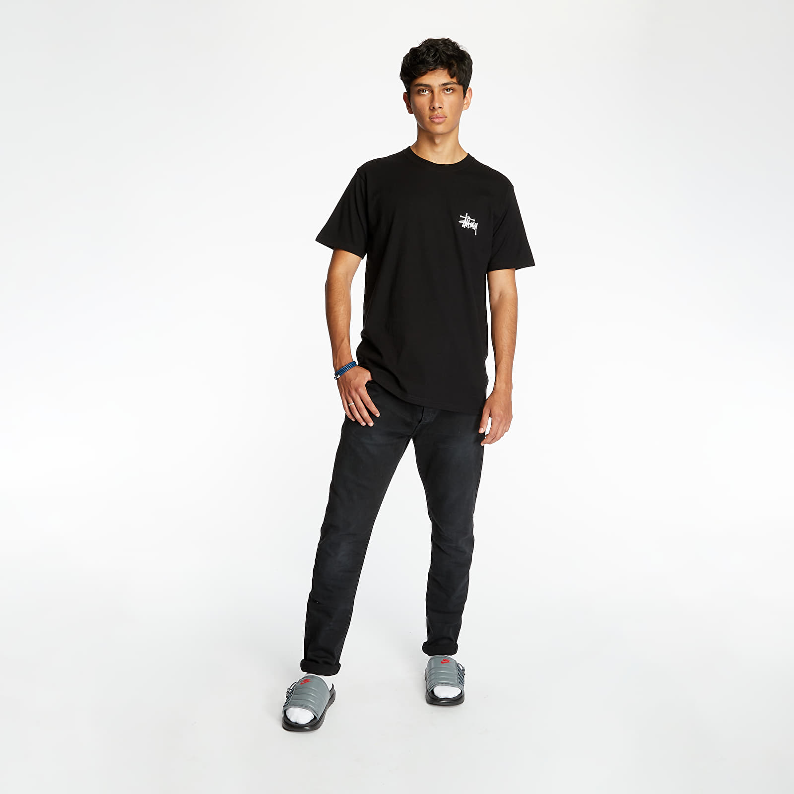 T-shirts Stüssy Basic Tee Black