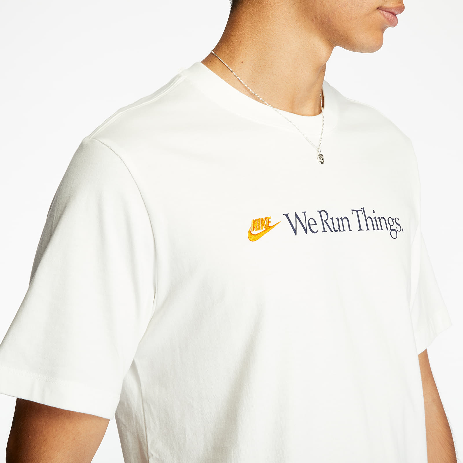 Nike we run things shirt top