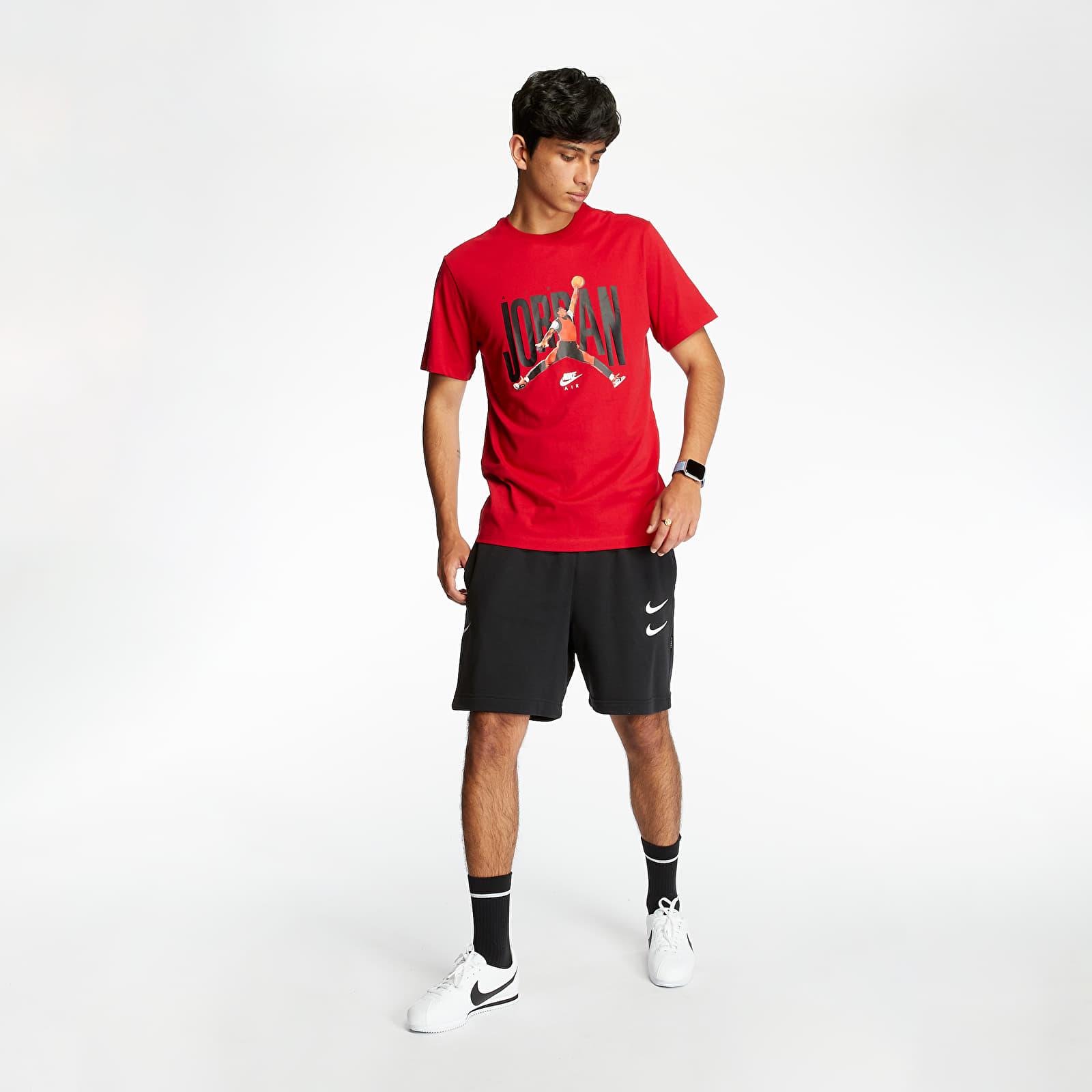Tričká Jordan Crew Tee Red