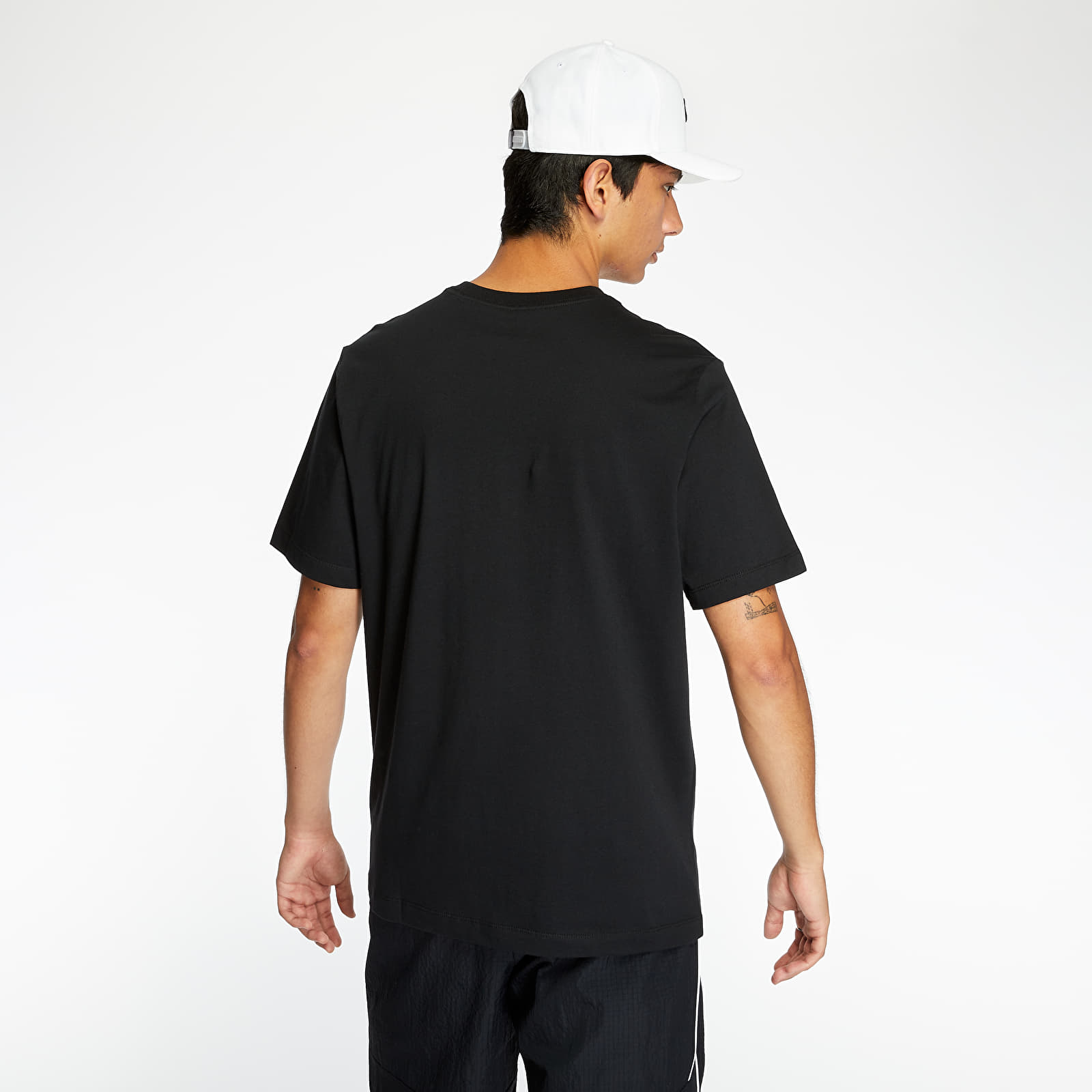 Marškinėliai Jordan Brand Stretch Tee Black/ White/ Gym Red