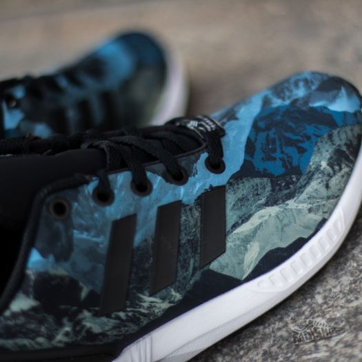 Chaussures et baskets femme adidas ZX Flux K Core Black Black Ftw White Footshop