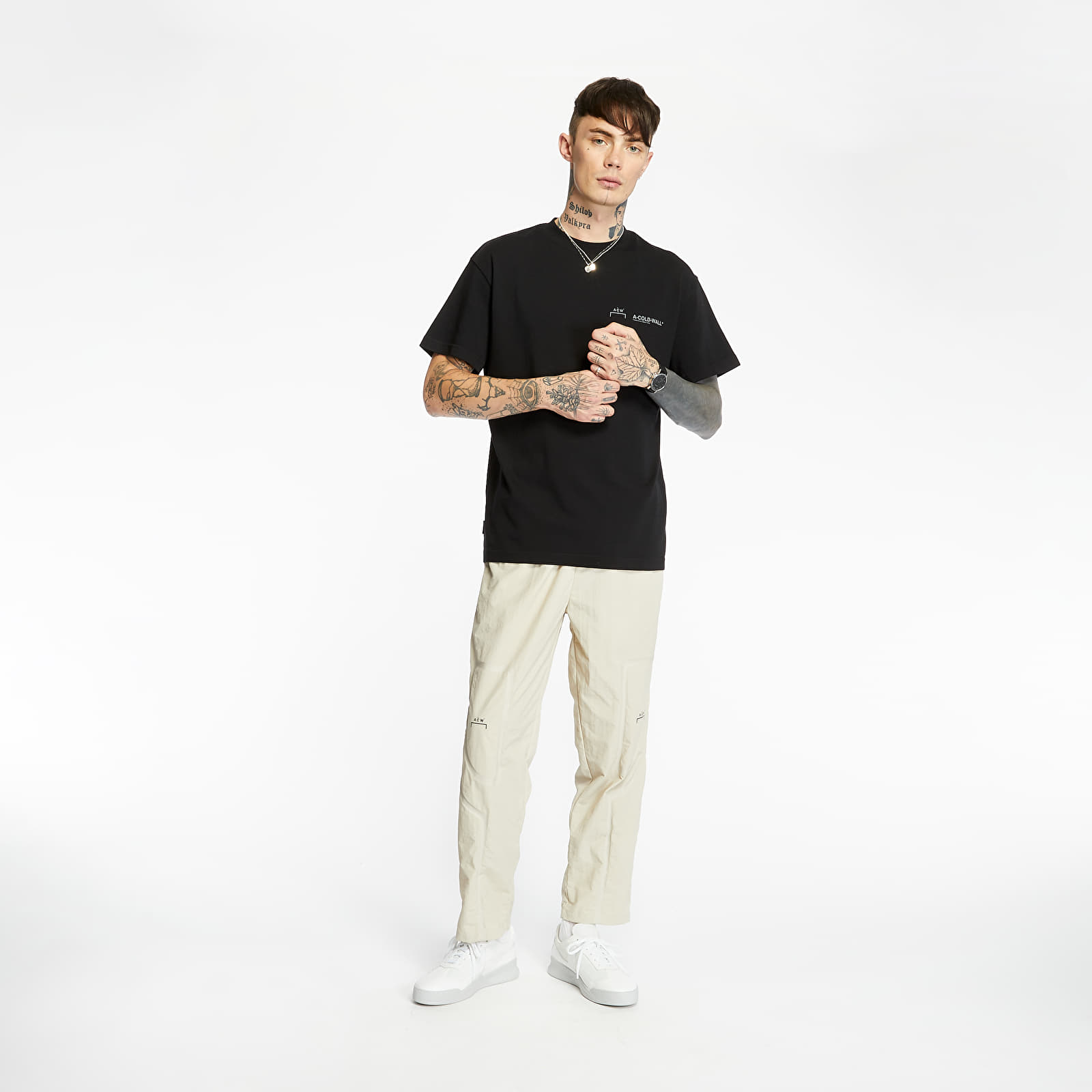 T-Shirts A-COLD-WALL* Logo Tee Black
