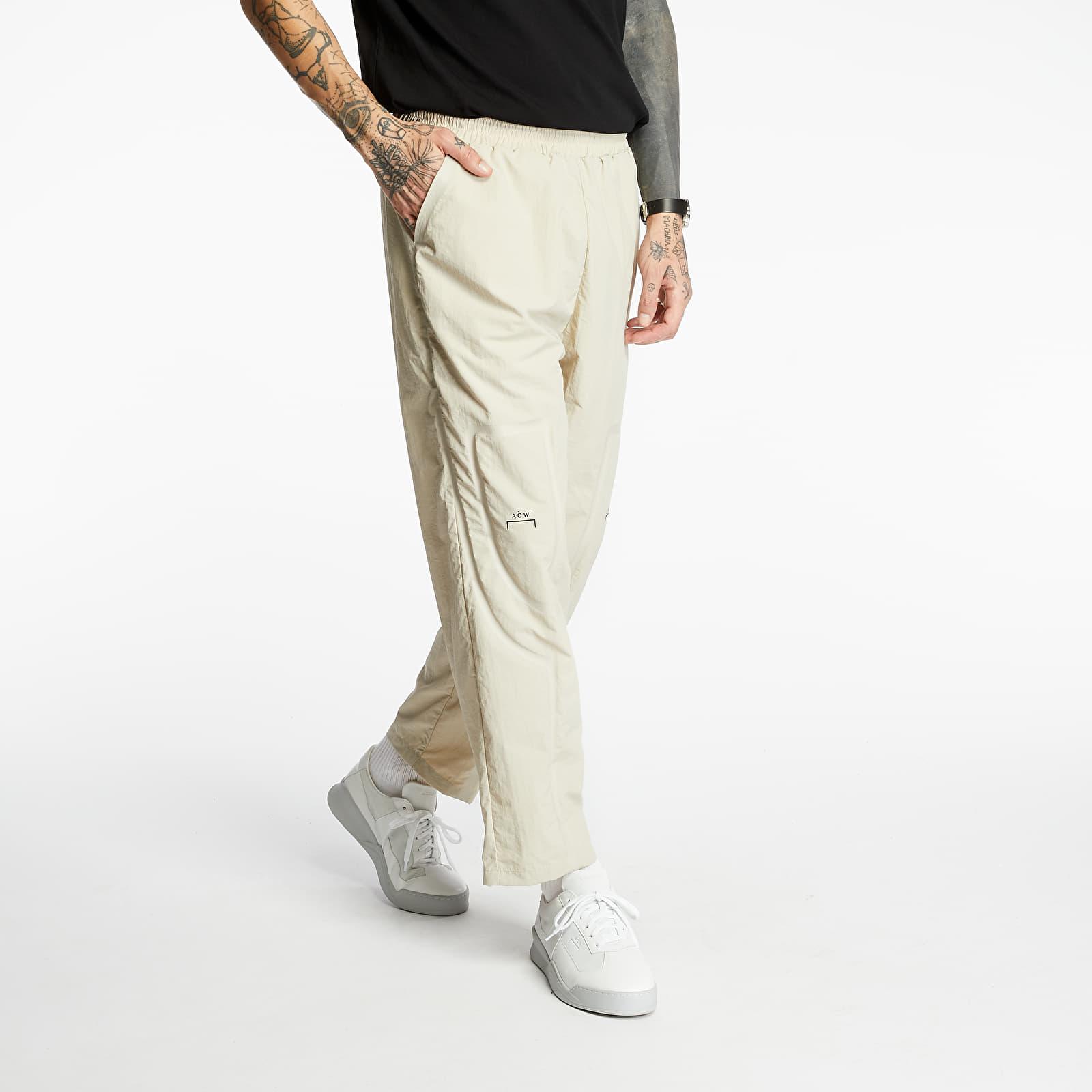 Nohavice A-COLD-WALL* Tonal Print Pants Moonbeam
