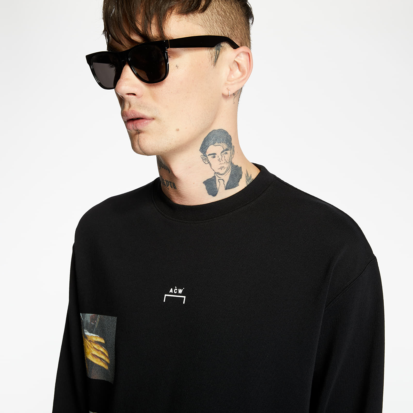 T-Shirts A-COLD-WALL* Glass Blower Long Sleeve Tee Black
