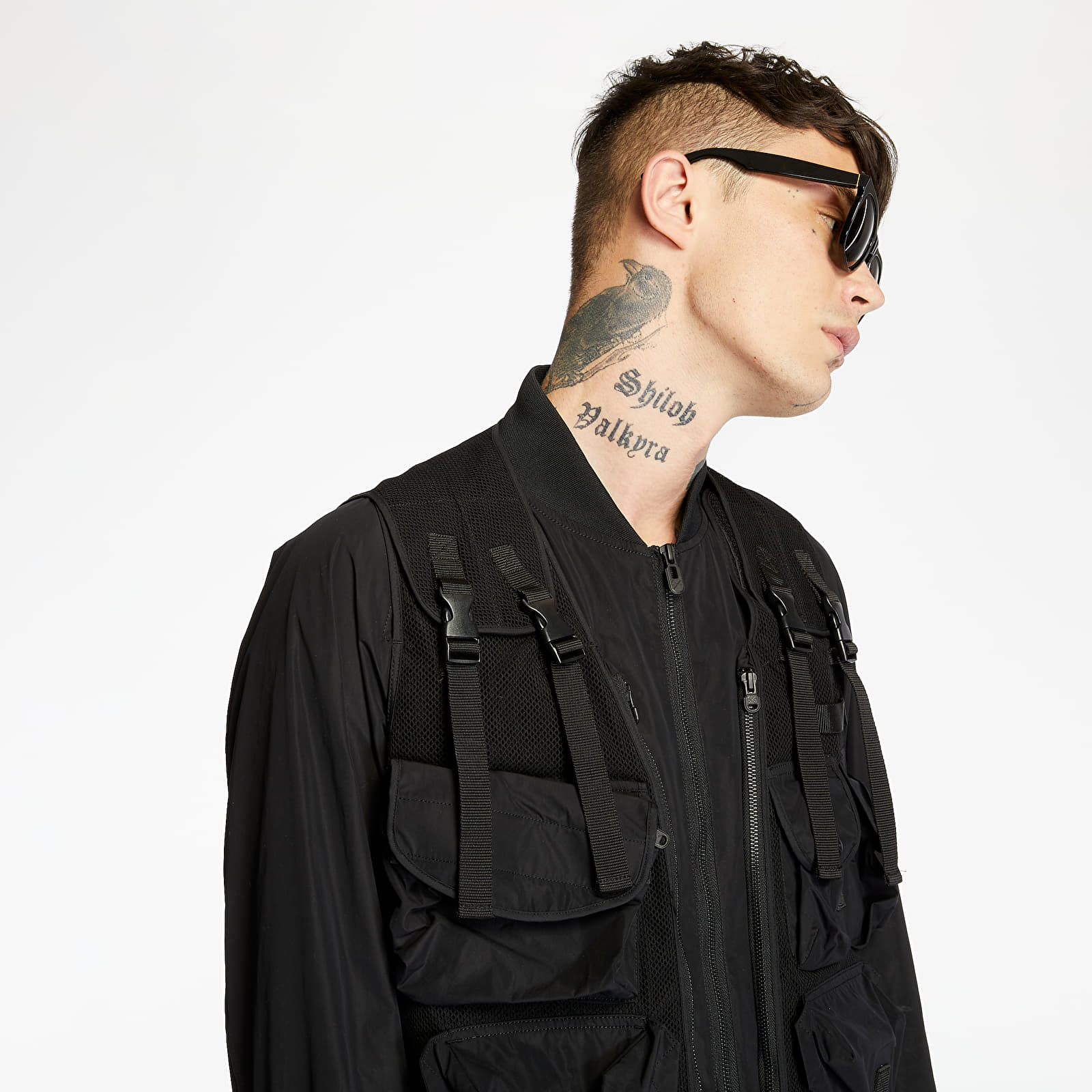 Geci White Mountaineering Military Blouson Jacket Black