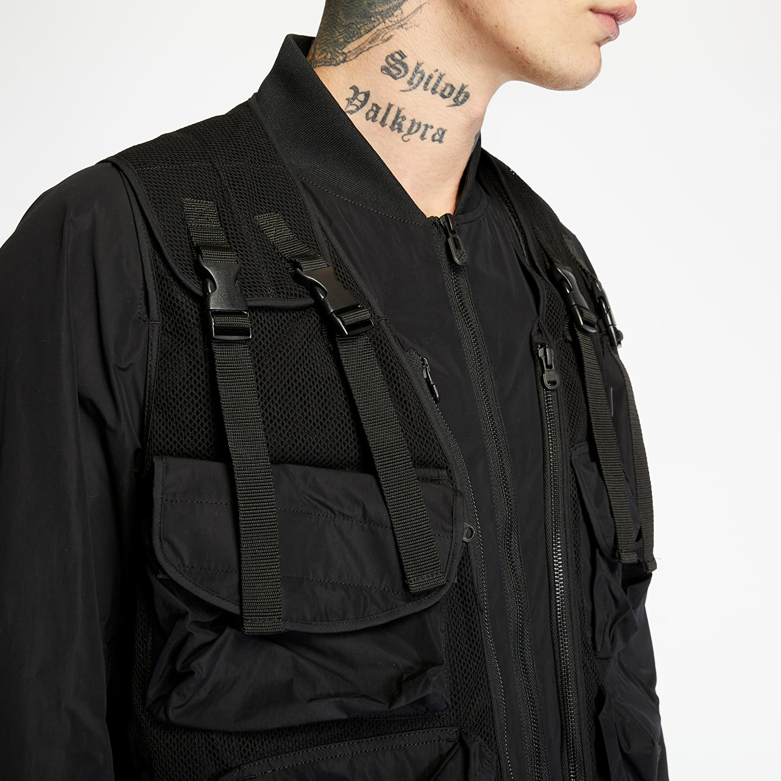 Geci White Mountaineering Military Blouson Jacket Black