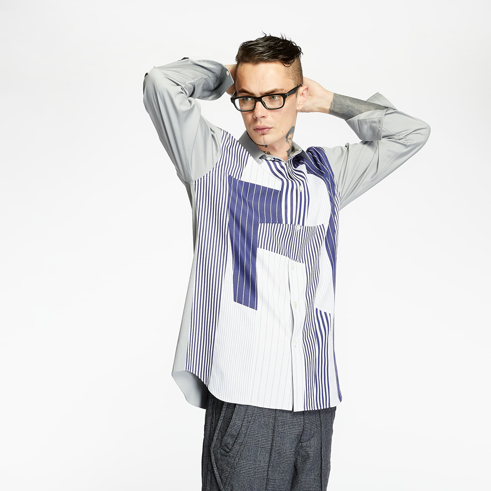 Shirts Comme Des Garçons SHIRT Colour Block Shirt Multicolor