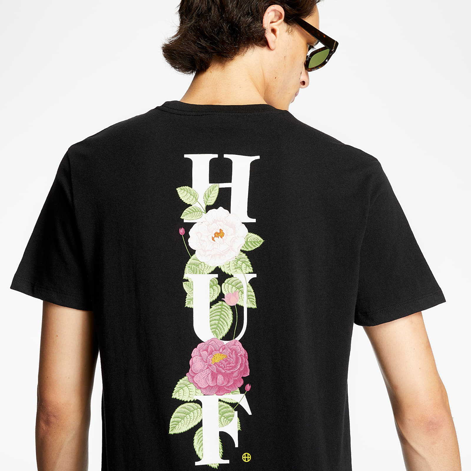 T-shirts HUF Central Park Pocket Tee Black