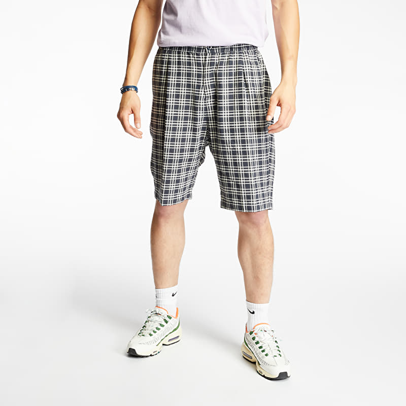 Stüssy Plaid Linen Bryan Shorts Navy | Footshop