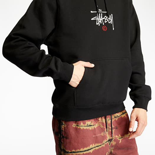 Stussy copyright applique shop hoodie