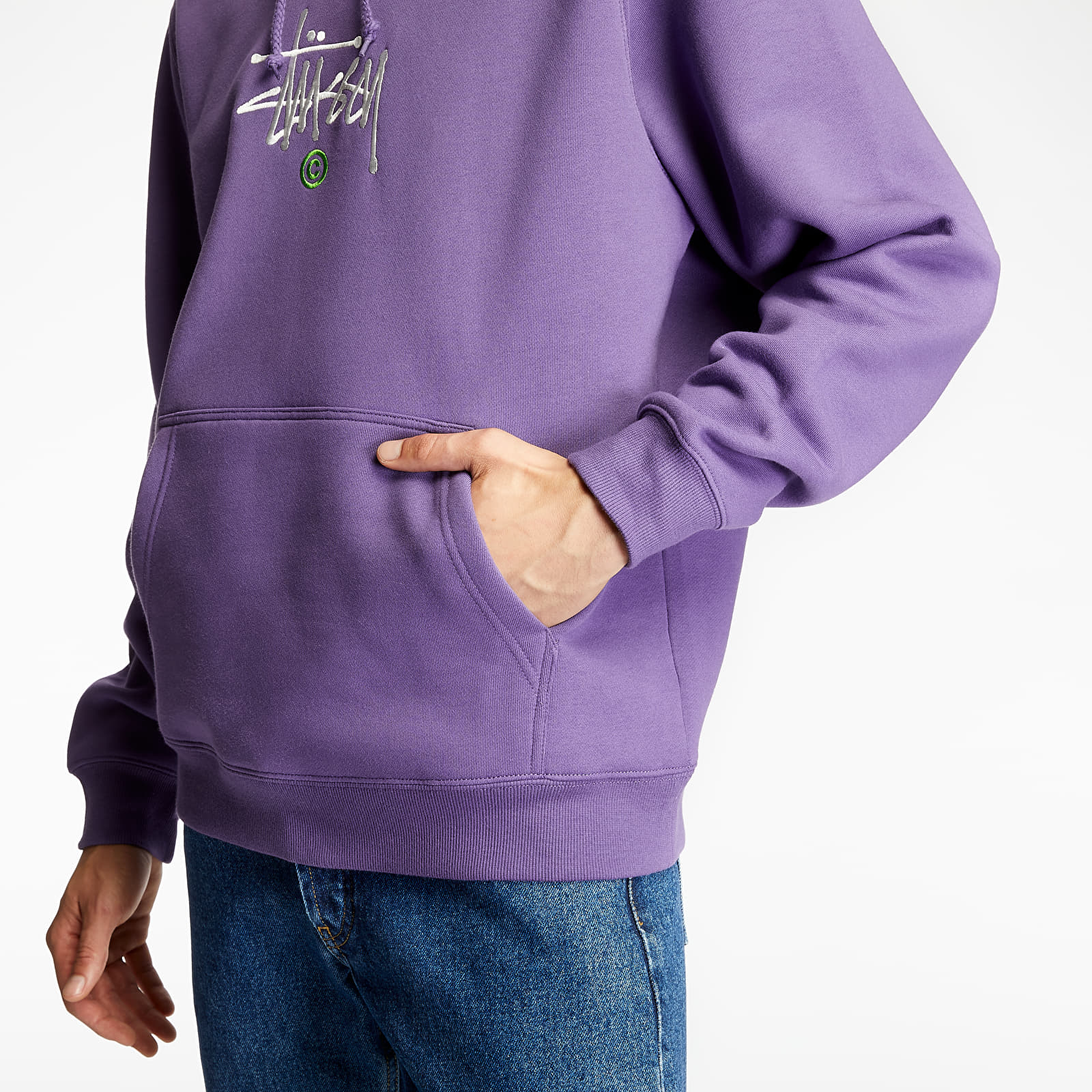 Sweatjacken und Sweatshirts Stüssy Copyright App. Hoodie Purple