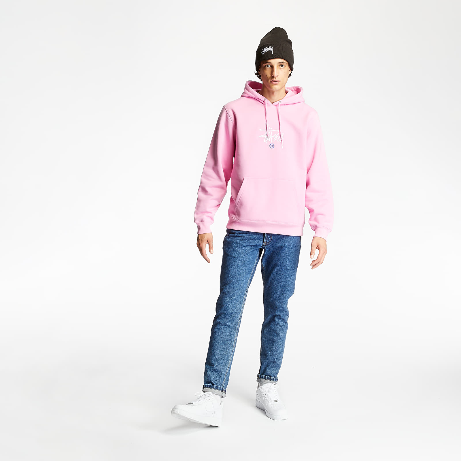 Sudaderas Stüssy Copyright App. Hoodie Pink