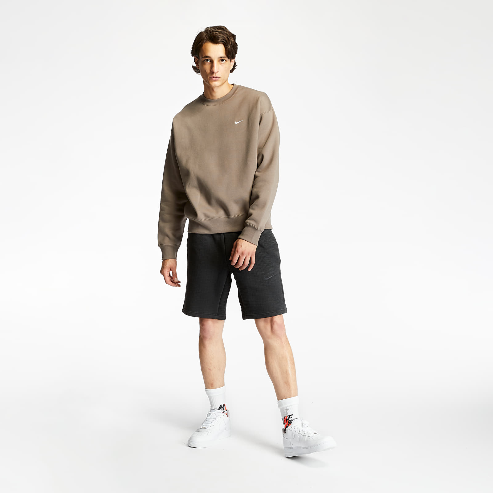 Hoodies and sweatshirts Nike NRG Fleece Crewneck Grey Footshop