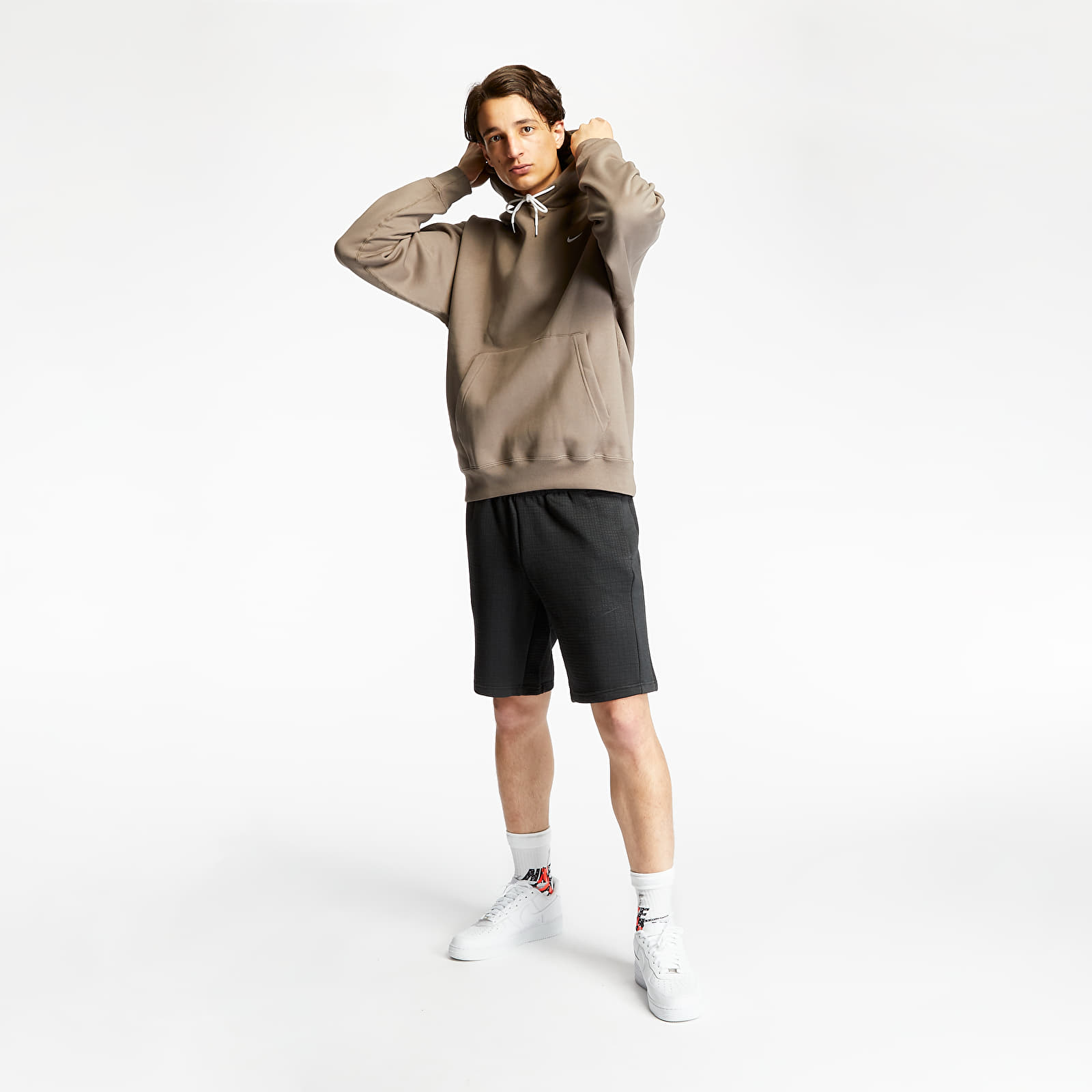 Nikelab olive grey new arrivals hoodie