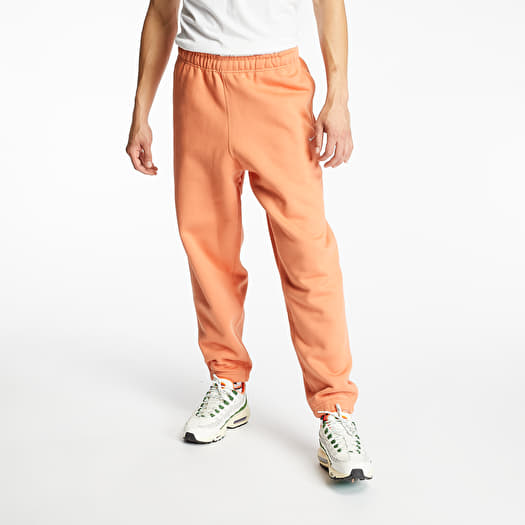 Orange fleece pants sales