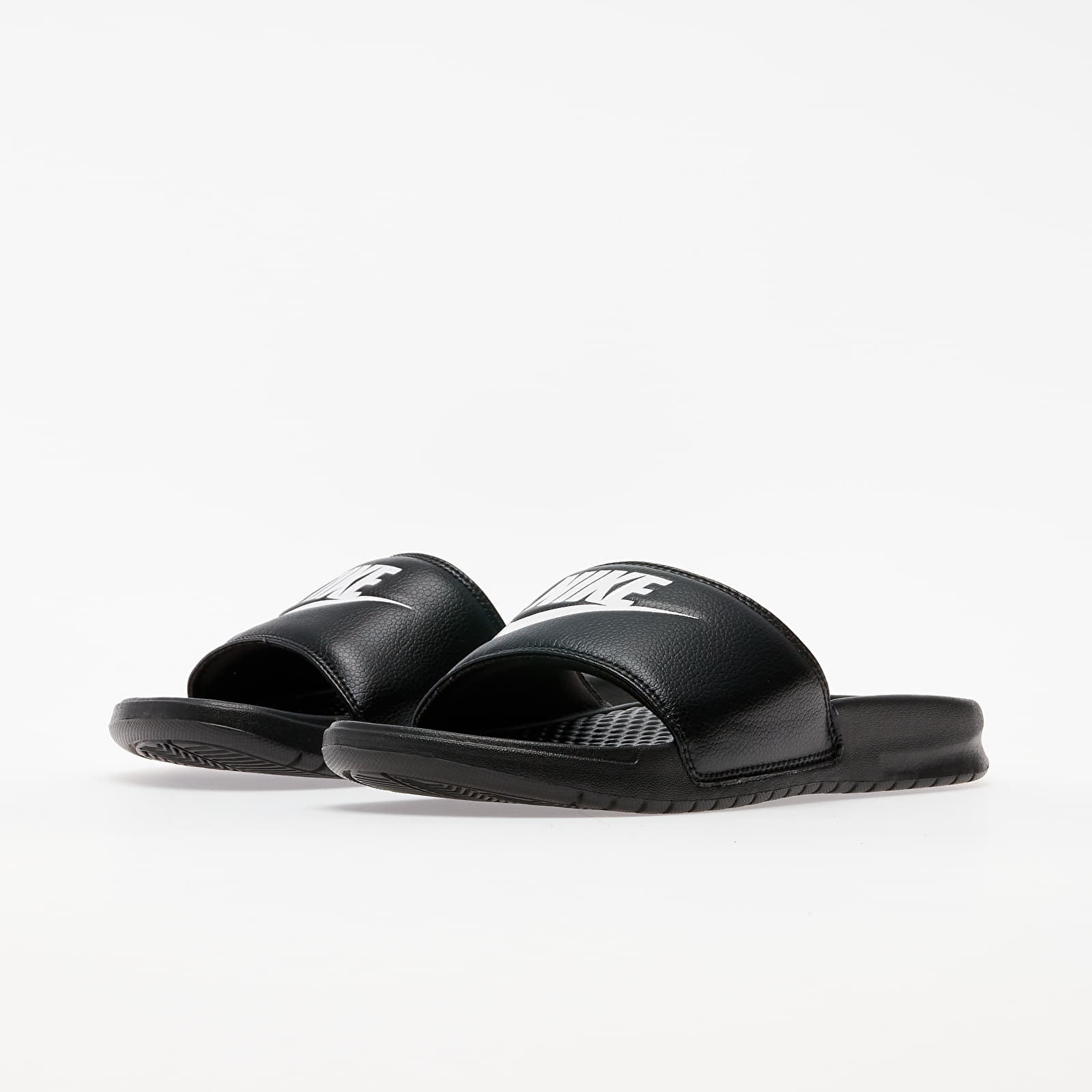 Men s shoes Nike Benassi Jdi Black White Footshop