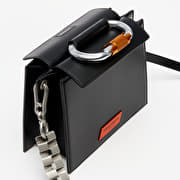 Crossbody bags HERON PRESTON Carabiner Leather Bag Black 