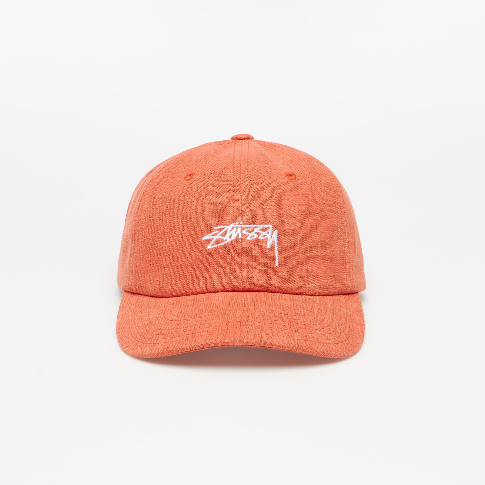 Caps Stüssy Textured Linen Low Pro Cap Burnt Orange