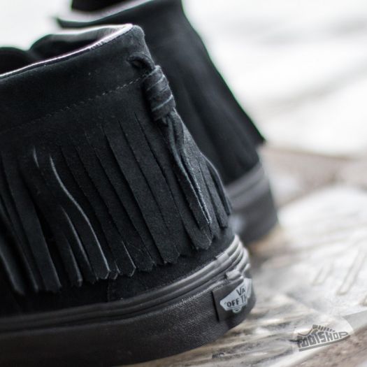 Vans Sk8 Hi Moc Black Black