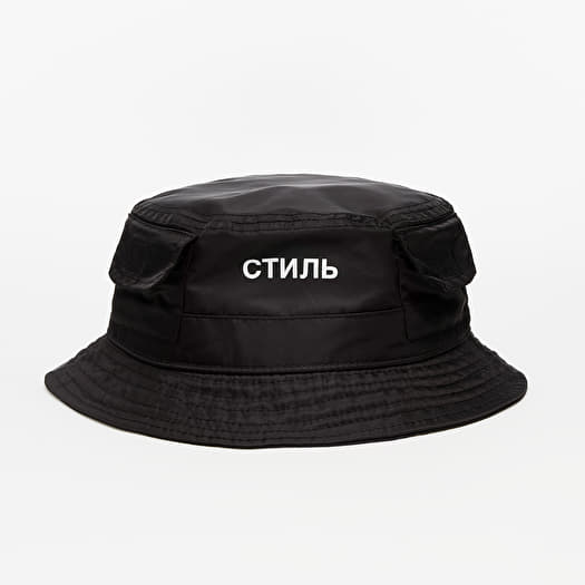 HERON PRESTON Bucket Hat Black | Footshop