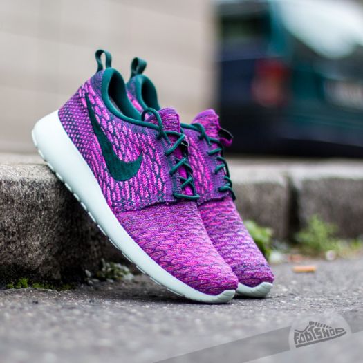 Zapatillas mujer Nike Wmns Roshe One Flyknit Dark Atomic Teal Dark Atomic Teal Wade Purple Footshop