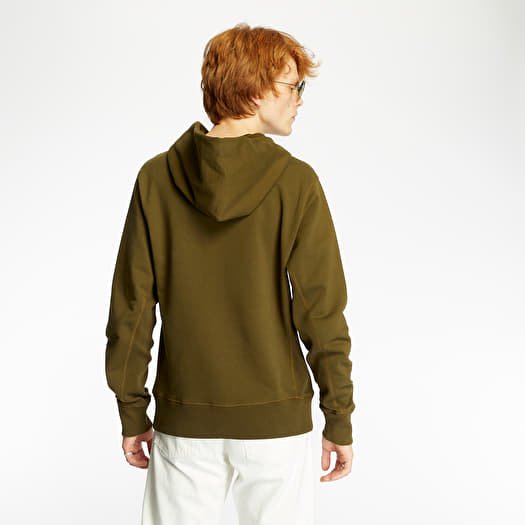 HELMUT LANG Standard Hoodie Olivine | Footshop