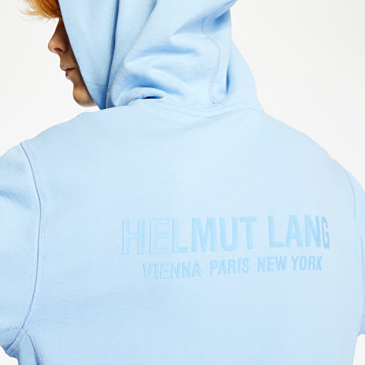 Hoodies and sweatshirts HELMUT LANG Standard Hoodie Pale Sapphire Footshop