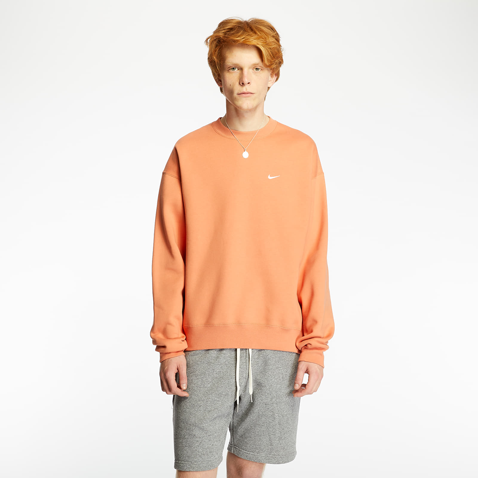 Orange nike online crew neck