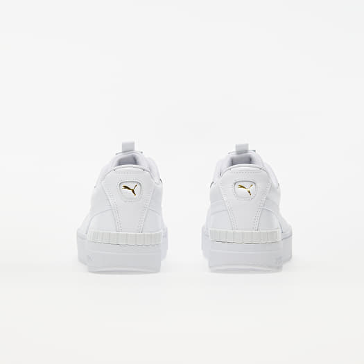 White leather puma womens on sale