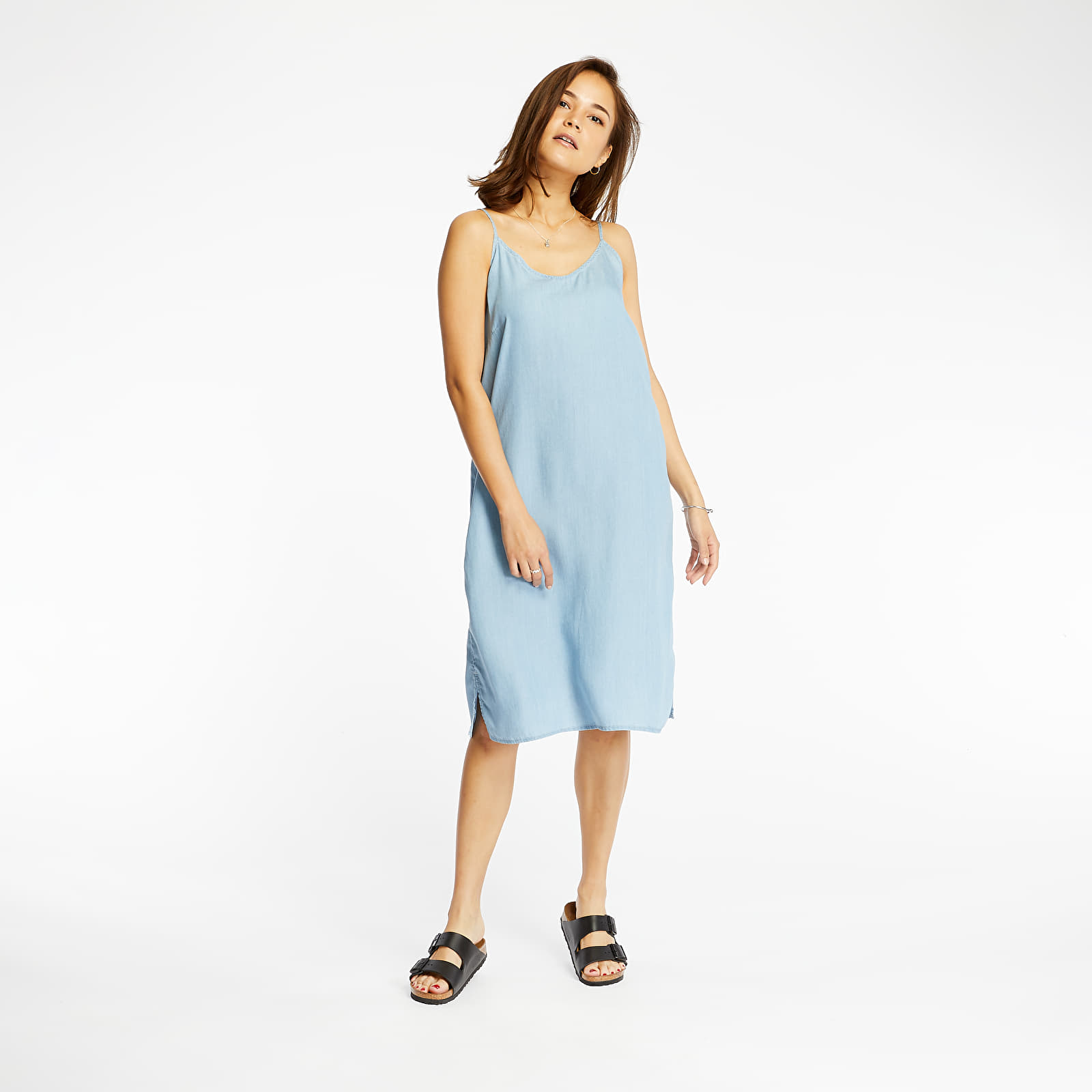 Abiti SELECTED Chloe Strap Dress Light Blue