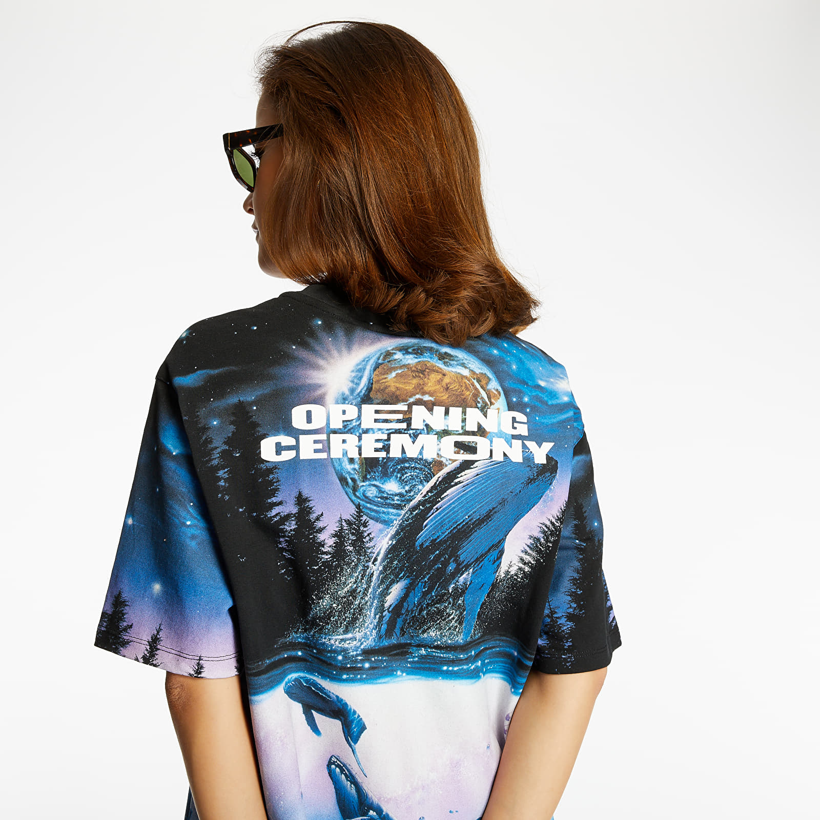 Тениски Opening Ceremony Christian Riese Lassen Tee Black/ Multicolor
