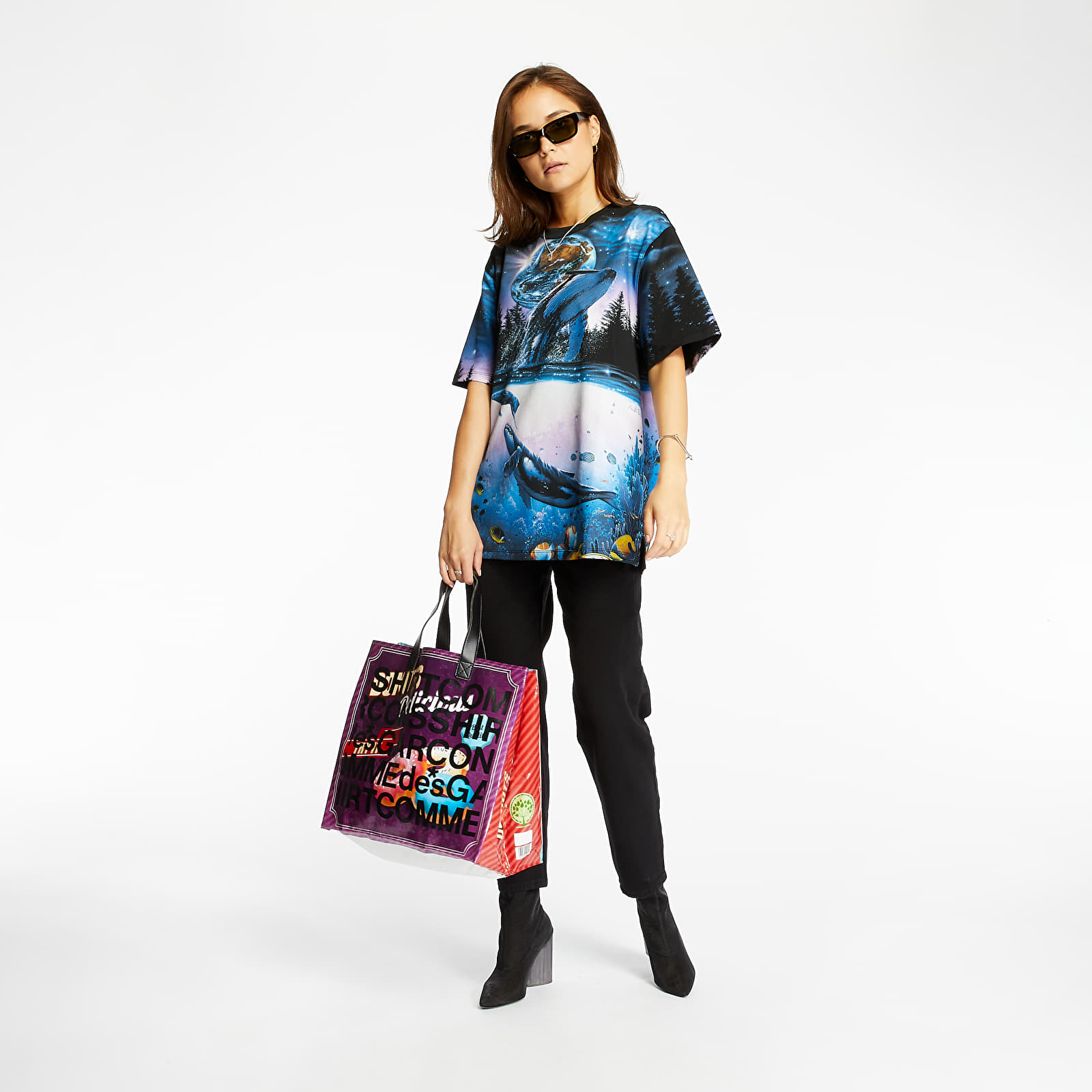 Тениски Opening Ceremony Christian Riese Lassen Tee Black/ Multicolor