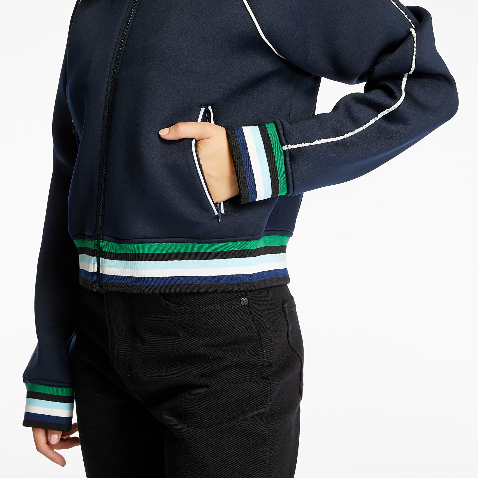 Giacche Opening Ceremony Spongy Track Jacket Persian Blue
