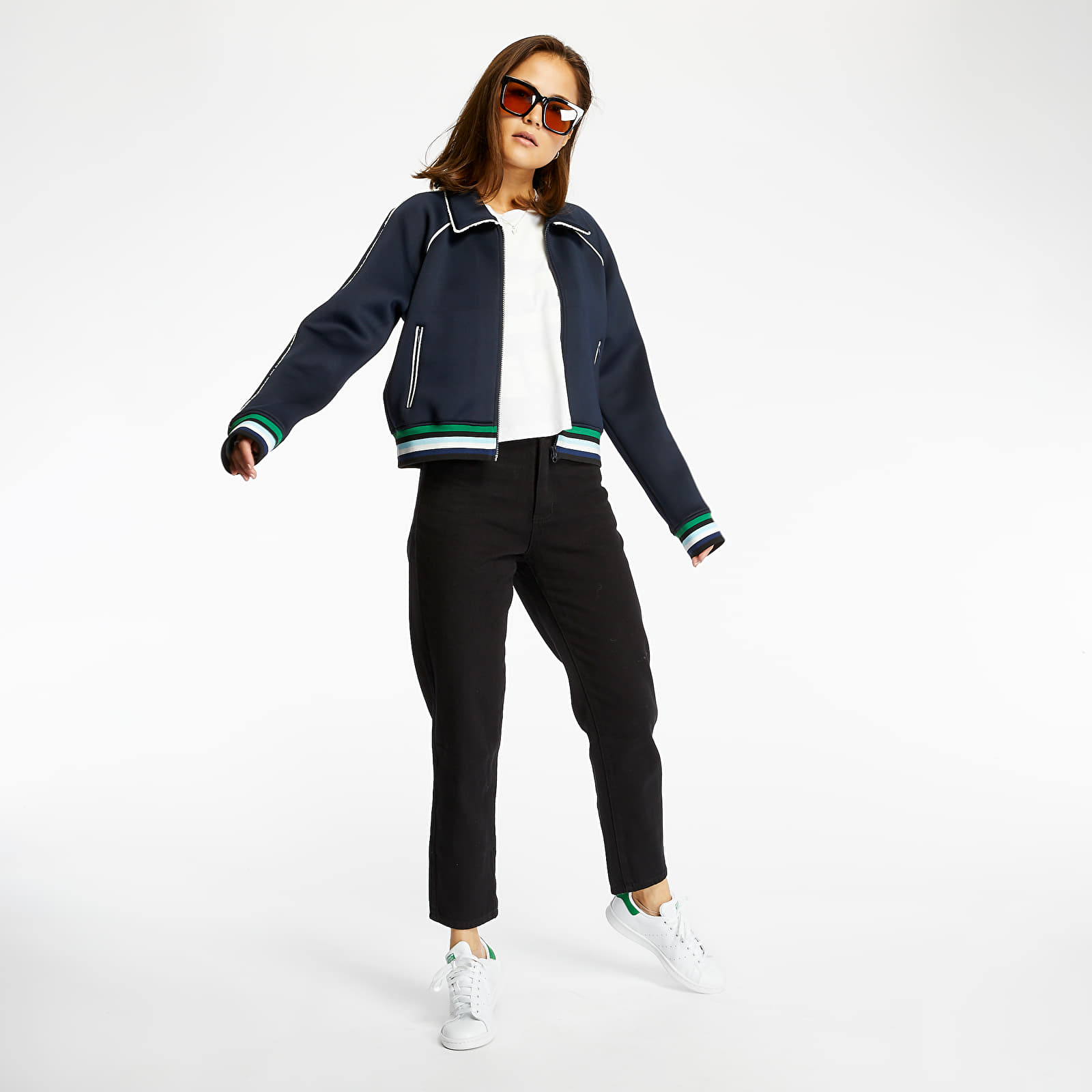 Giacche Opening Ceremony Spongy Track Jacket Persian Blue