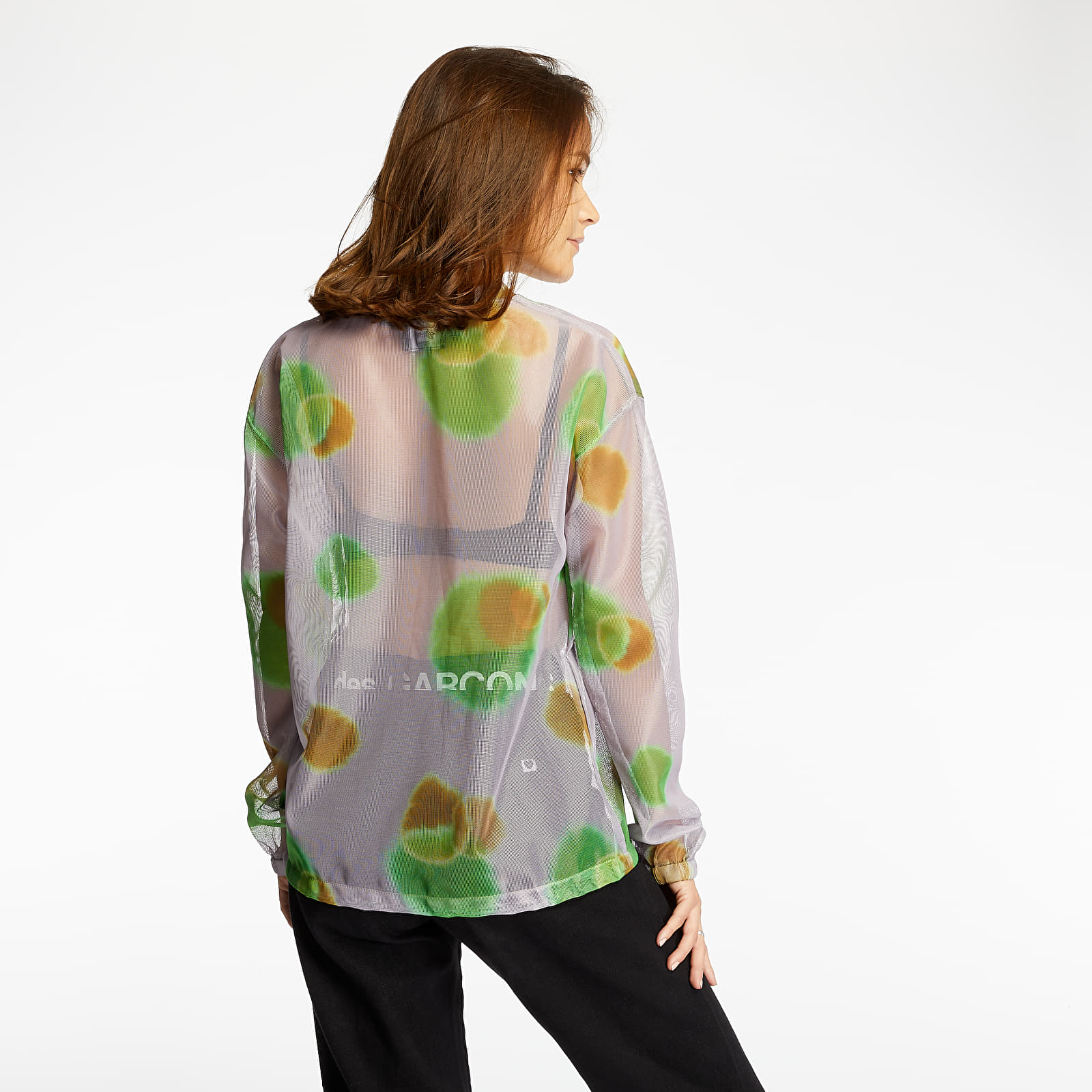 Stüssy Printed Longsleeve Mesh Tee Grey Multi | Footshop