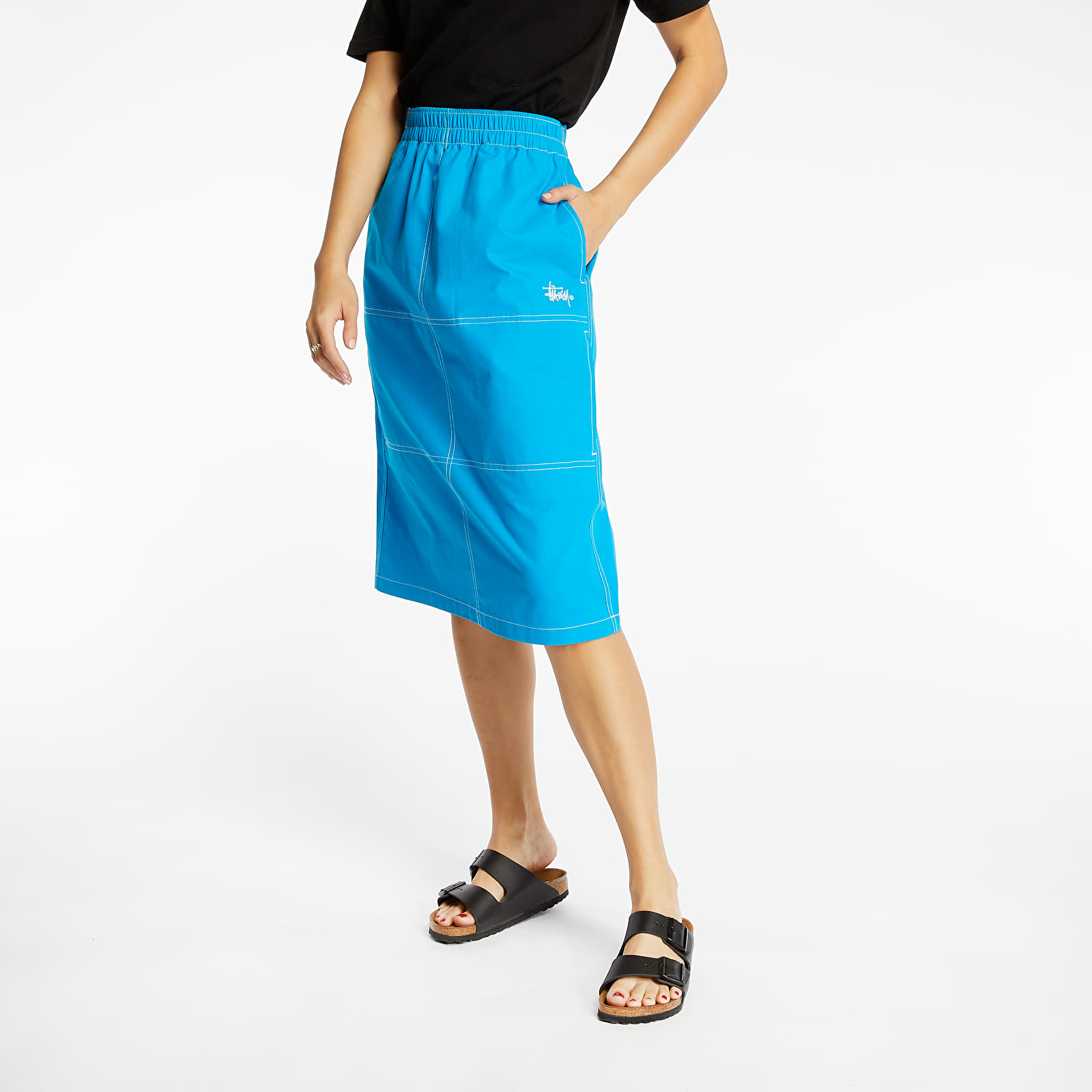 Sukne Stüssy Minimal Cargo Skirt Blue