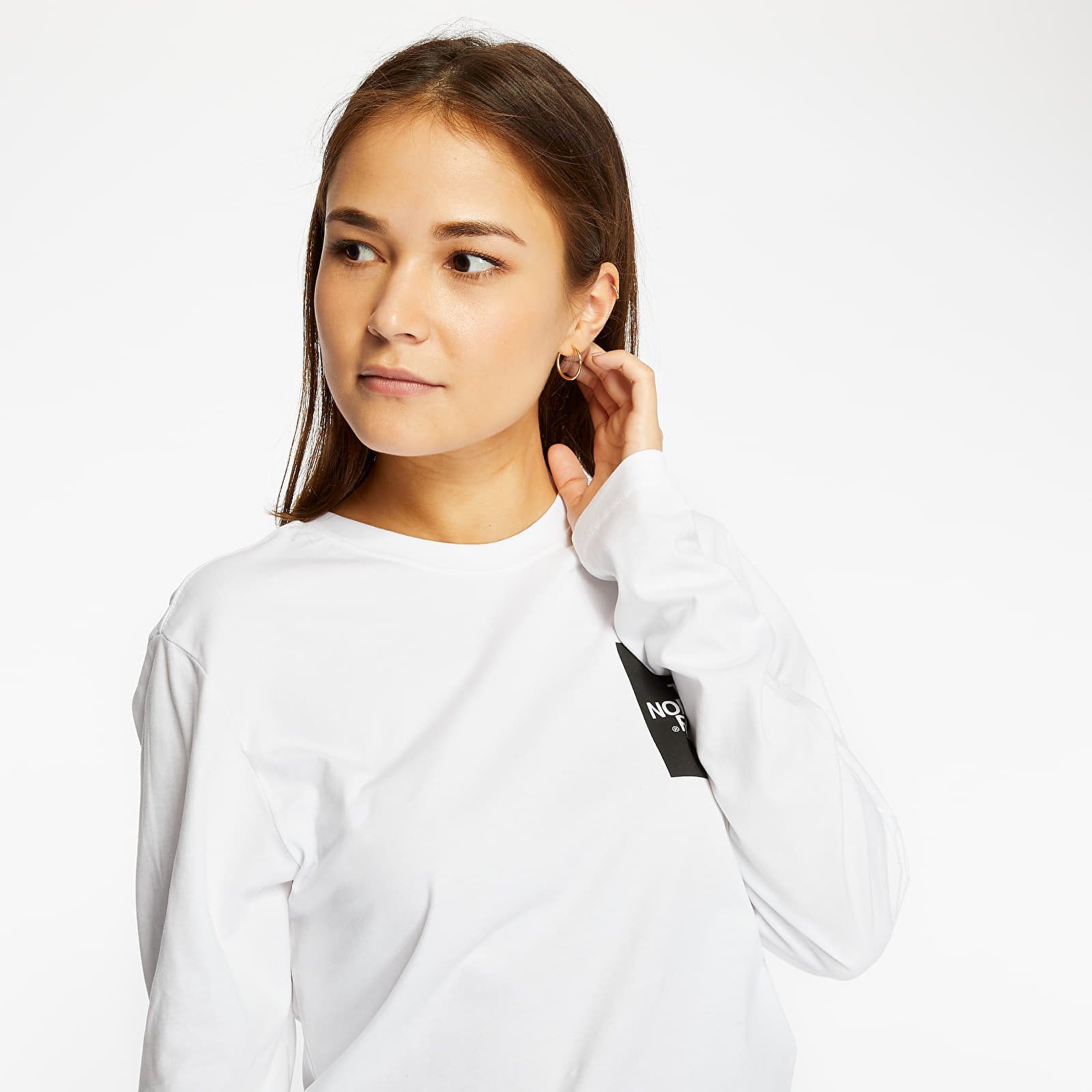 T-paidat The North Face Fine Tee White