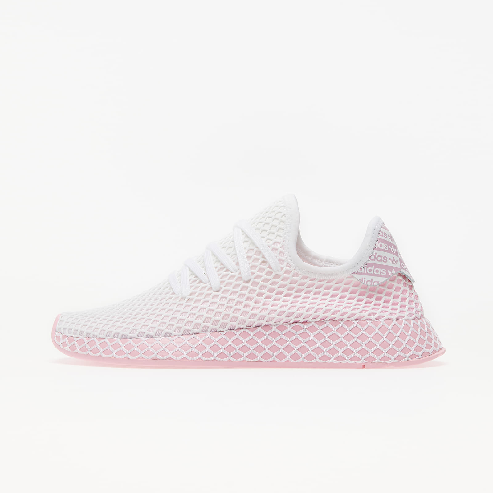 Chaussures et baskets femme adidas Deerupt Runner W True Pink/ True Pink/ Ftw White