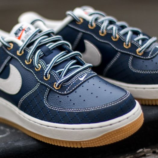 Women s shoes Nike Air Force 1 Premium GS Obsidian Light Bone Gum Light Brown Footshop