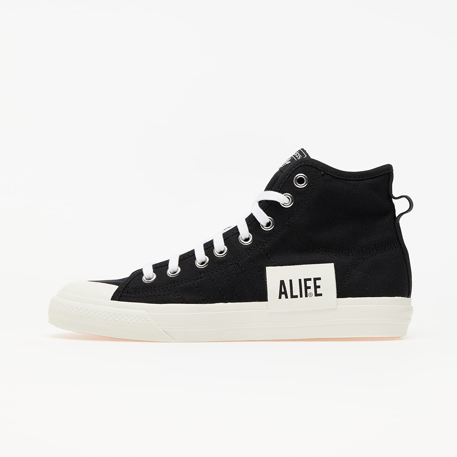Pánske tenisky a topánky adidas x ALIFE Nizza Hi Core Black/ Off White/ Off White
