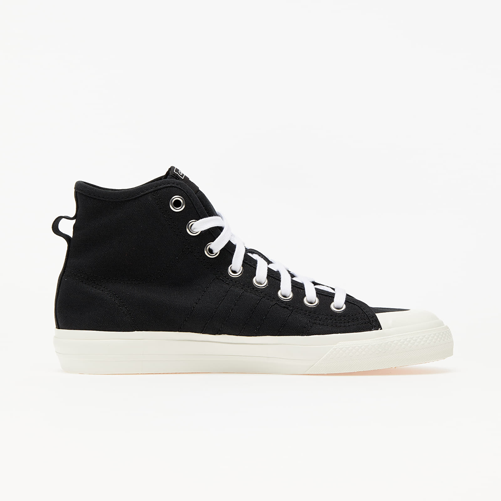 Men s shoes adidas x ALIFE Nizza Hi Core Black Off White Off White Footshop