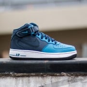 Nike air force outlet 1 mid obsidian blue