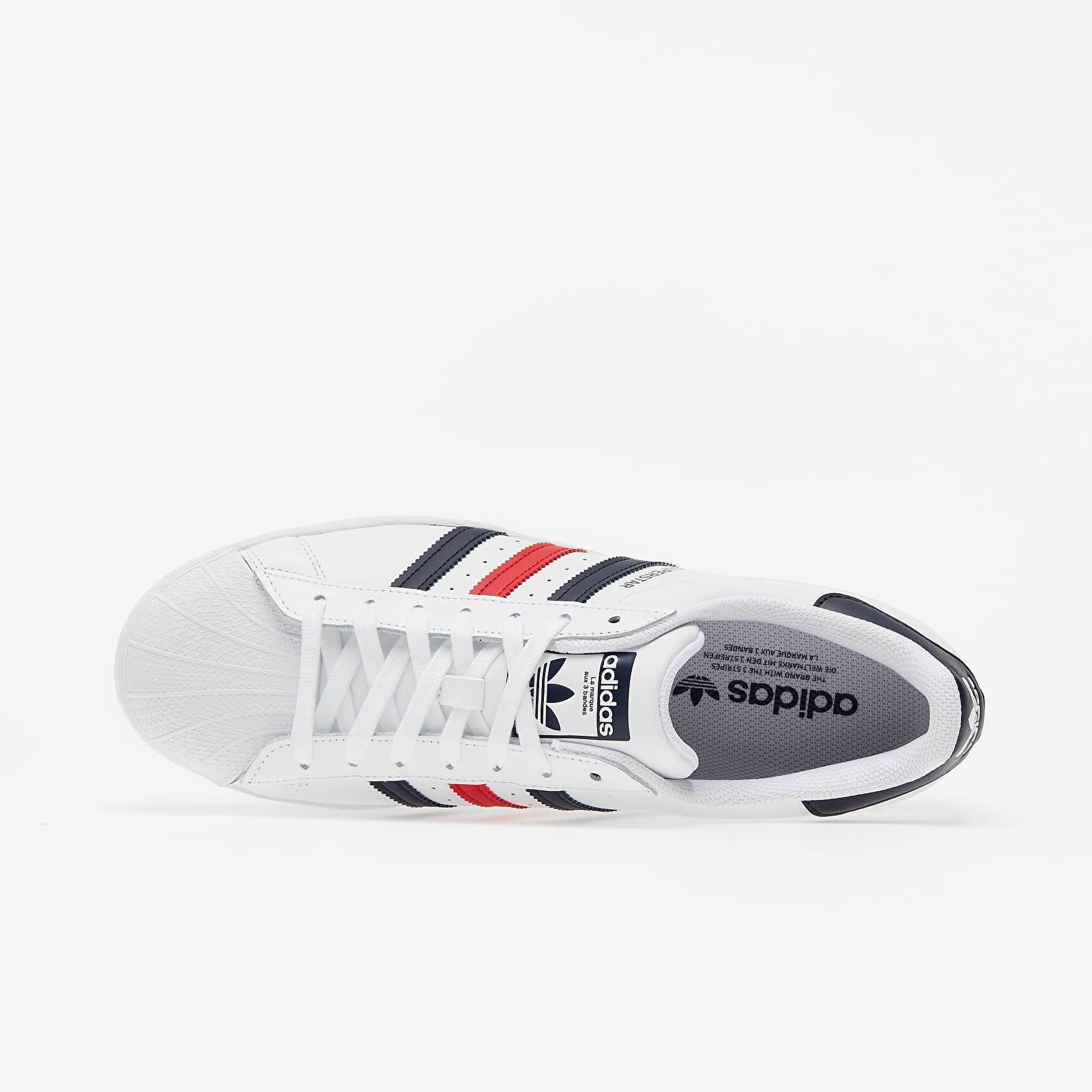 Men s shoes adidas Superstar Ftw White Scarlet Ftw White Footshop