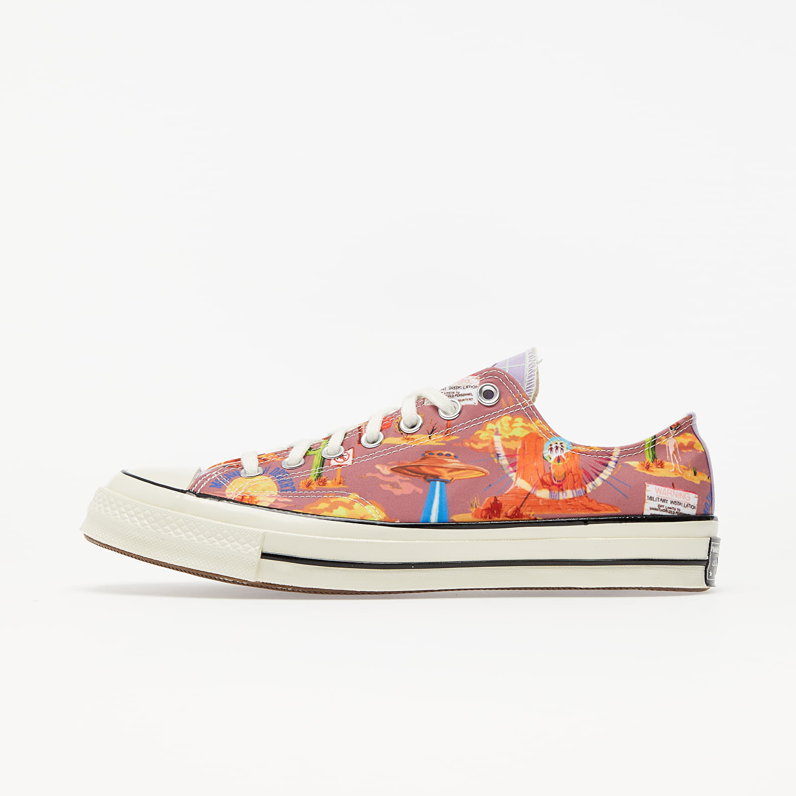 Scarpe uomo Converse Twisted Resort Chuck 70 OX Egret/ Multi/ Black
