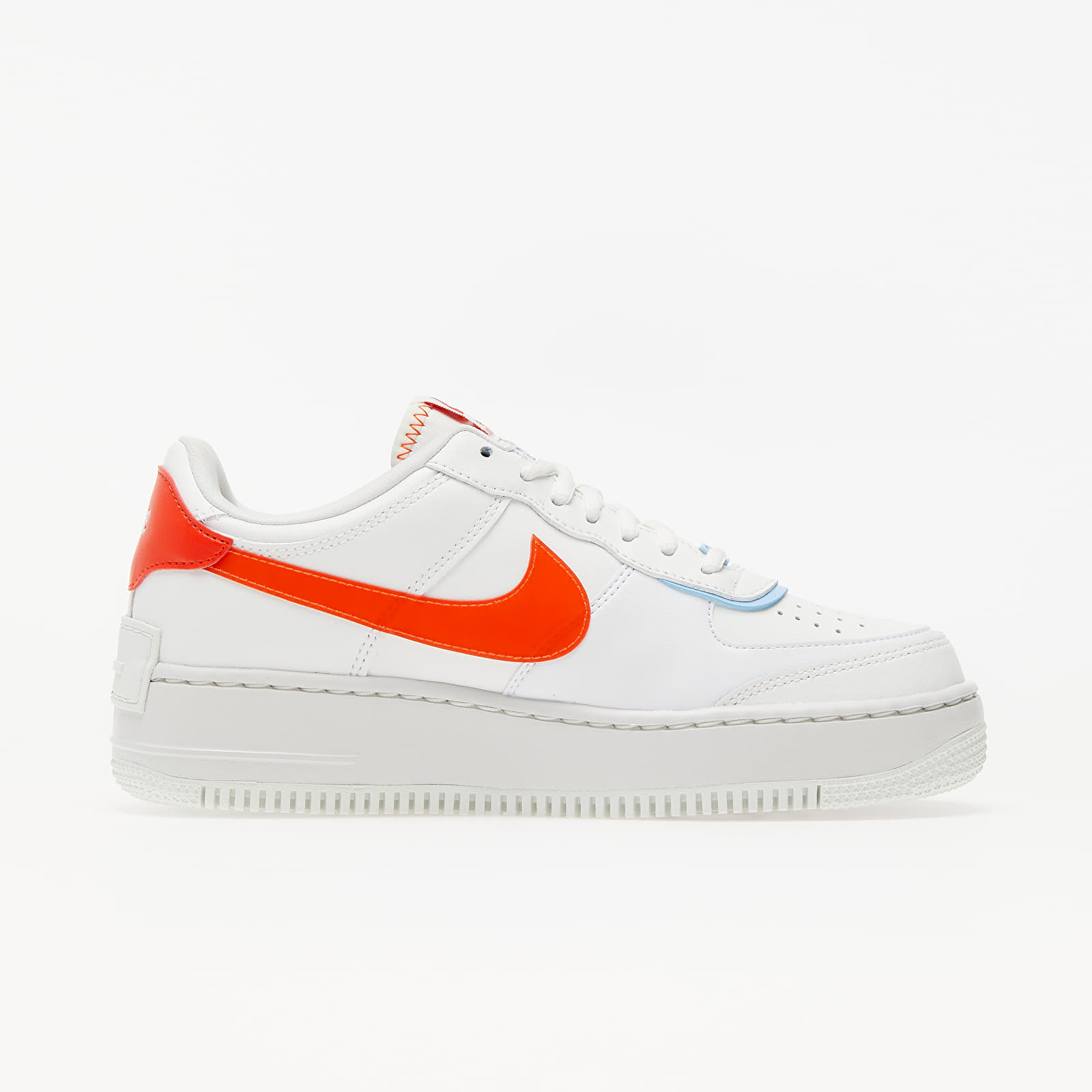 Scarpe donna Nike W Air Force 1 Shadow SE Summit White/ Summit White-Team Orange