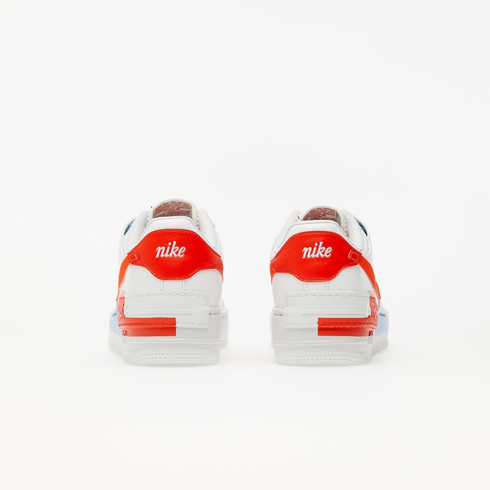 Scarpe donna Nike W Air Force 1 Shadow SE Summit White/ Summit White-Team Orange