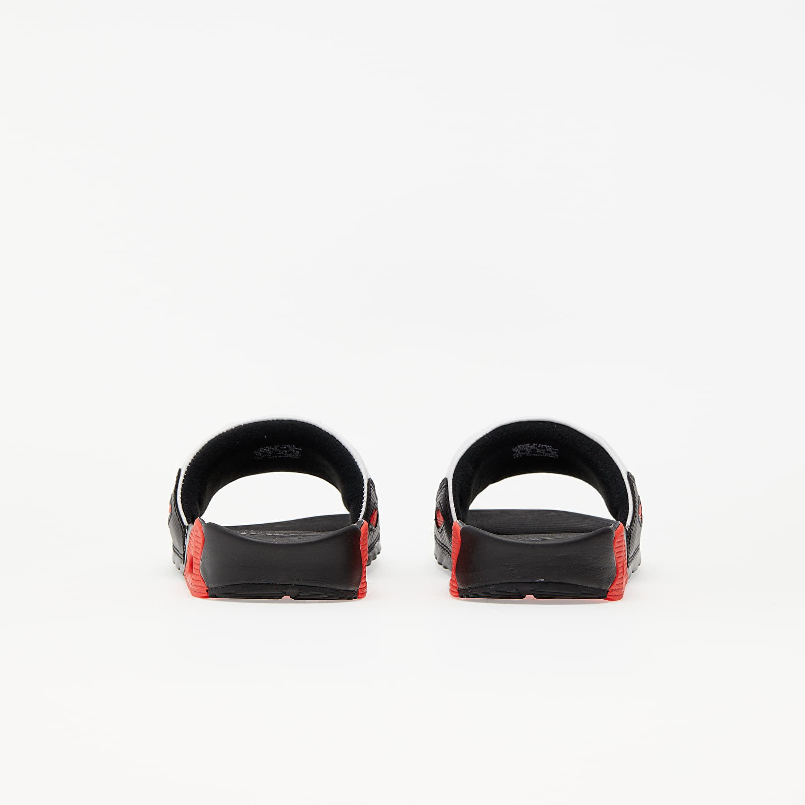 Skor för män Nike Air Max 90 Slide Black/ White-Chile Red