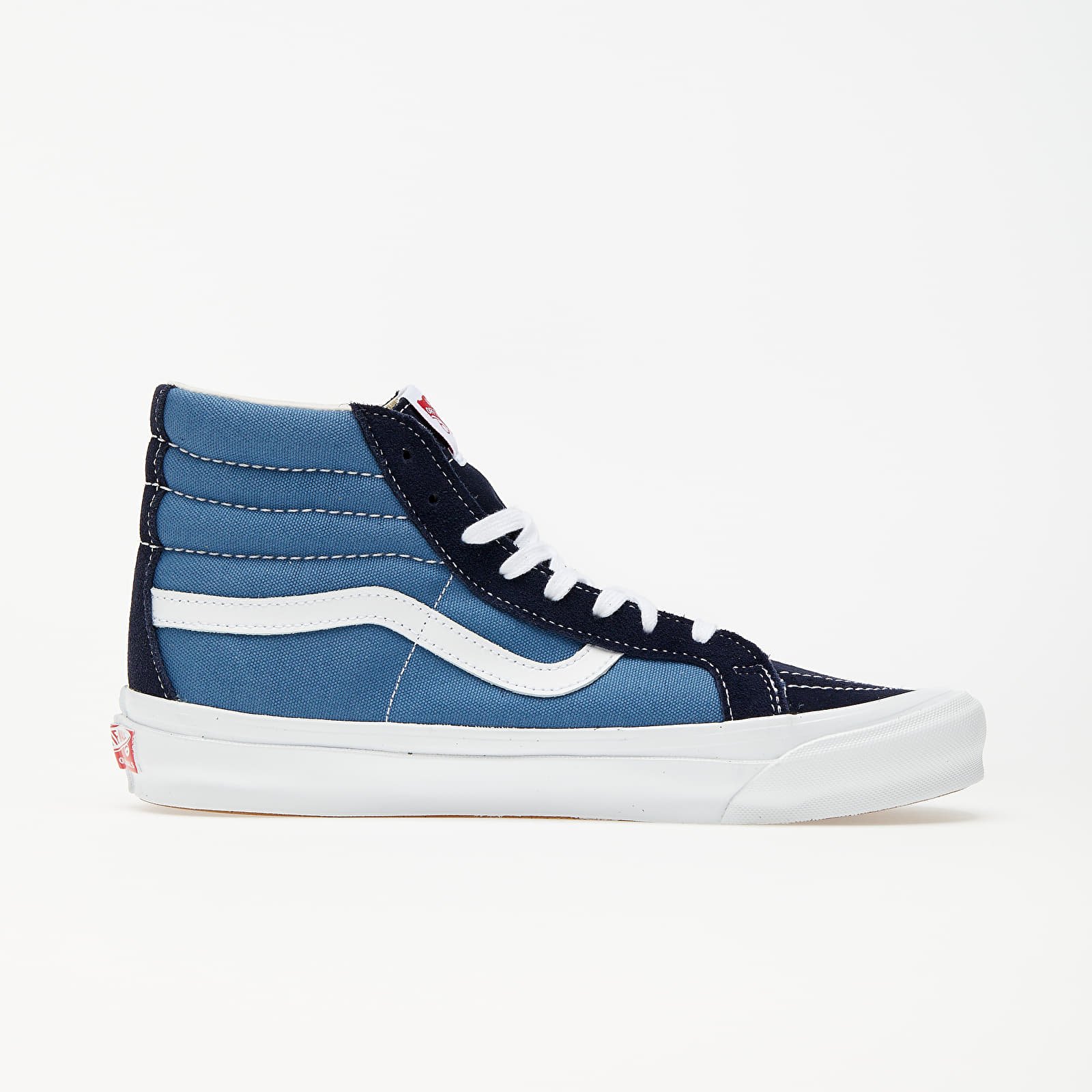 Herren Sneaker und Schuhe Vans Vault OG SK8-Hi LX (Suede/ Canvas) Navy/ Stvnvy